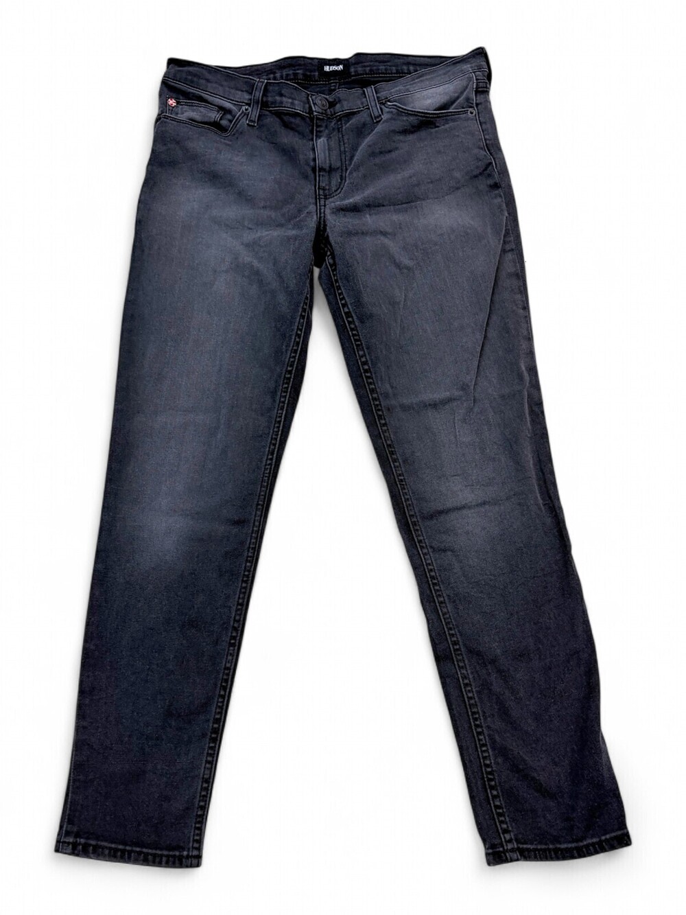 Hudson Krista Super Skinny Jeans Womens Size 31 Black Charcoal Wash NWA407DLJ